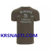Футболка Simms Stacked Bass T-Shirt Military Heather